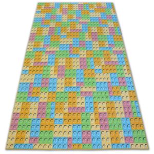 3kraft Dětský kusový koberec LEGO zelený