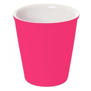 PRESENT TIME Sada 6 ks − Cappuccino hrnek Silk neonově růžový, Vemzu