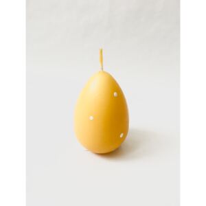 Velikonoční vajíčko svíčka žlutá /J