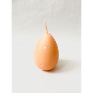 Velikonoční vajíčko svíčka oranžová /J