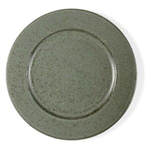Zelený kameninový mělký talíř Bitz Basics Green, ⌀ 27 cm