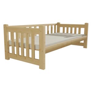 Dětská postel DP 035 70 x 160 cm surové dřevo