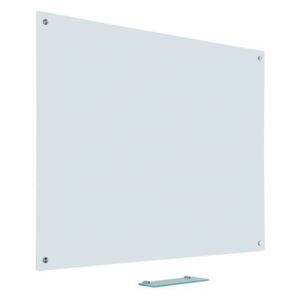 Skleněná magnetická tabule Glass2write, bílá, 600 x 900 mm
