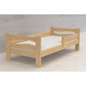 Via-nábytek Dětská postel FIDO s matrací Rozměry: 90 x 200, Povrchová úprava postele: Moření odstín dub