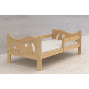 Via-nábytek Dětská postel MÁJA Rozměry: 80 x 180, Povrchová úprava postele: Bezbarvý lak (borovice)