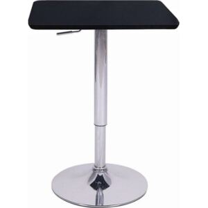 Tempo Kondela Barový stůl s nastavitelnou výškou, černá, 68-90, FLORIAN