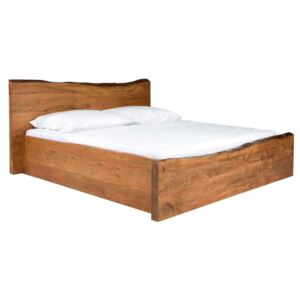 Stylová postel z akátového masivu Vayne 180x200: 160x200