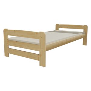 Jednolůžková postel VMK009D 80 x 200 cm moření dub