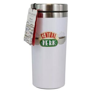 Nerezový cestovní termo hrnek Friends|Přátelé: Central Perk (objem 450 ml)