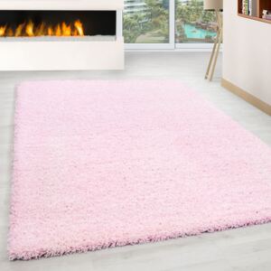 Ayyildiz Kusový koberec Shaggy Life 1500 růžový jednobarevný 080x150 cm