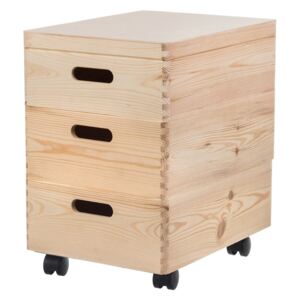 Foglio Sestava dřevěných boxů 40X30X14 CM