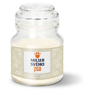 Svíčka SABLO - Miluji svého psa 120 g