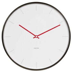 Nástěnné hodiny SLIM SLIM White 40 cm bílé - Karlsson