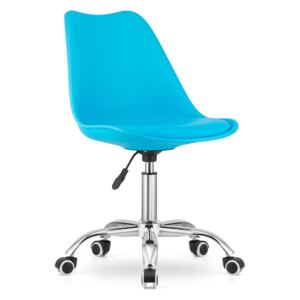 Bestent Kancelářská židle modrá skandinávský styl BASIC