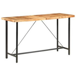 Barový stůl 180 x 70 x 107 cm masivní sheeshamové dřevo