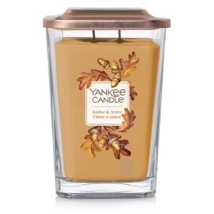 Yankee Candle Elevation - vonná svíčka Amber & Acorn (Ambra & žaludy) 552g