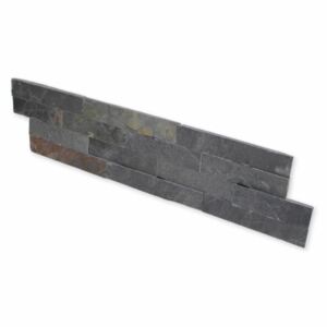 ALFIstyle Kamenný obklad, břidlice černá 2, tloušťka 1,5-2,5 cm, ES001 - VZOREK