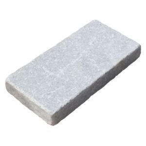 ALFIstyle Kamenná dlažba z mramoru Milky White, 20x10 cm, tloušťka 3 cm, NH102 VZOREK