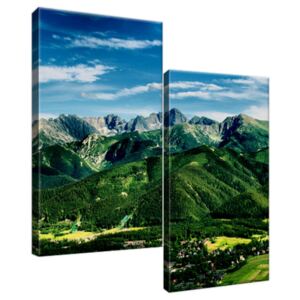 Obraz na plátně Dolina v Tatrách 60x60cm 1082A_2A
