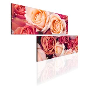 InSmile ® Atypický obraz růže Velikost (šířka x výška): 120x60 cm