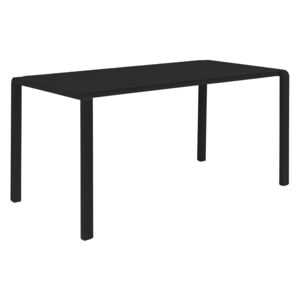 Černý kovový zahradní jídelní stůl ZUIVER VONDEL 168,5 X 87 cm