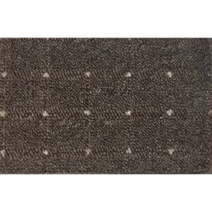 Moderní kusový koberec Udinese | hnědý Typ: 80x150 cm