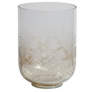 Váza HEIRLOOM skleněná s hnědým leskem,27,5 cm DEEEKHOORN 800856-B