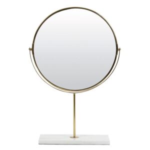 Stolní Kulaté Zrcadlo Marble