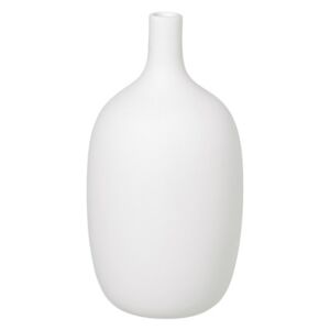 Blomus Keramická váza Ø 11 cm x 21 cm CEOLA White -
