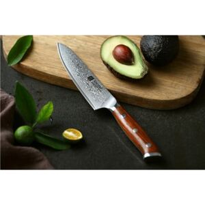 Víceúčelový nůž 5" XINZUO 67 vrstev damaškové oceli