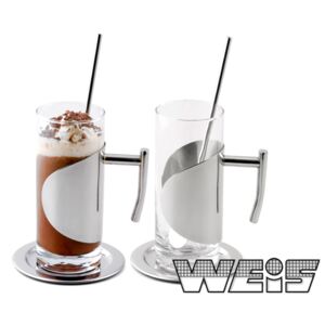 Sada sklenic na ledovou kávu 200 ml - Weis
