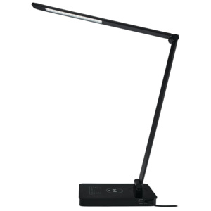 LIVARNOLUX® LED stolní lampa s USB portem (černá)