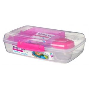 Obědový box Sistema Bento Box To Go 1,76L Barva: růžová