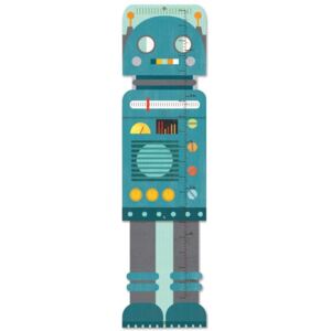 Petitcollage Rostoucí metr modrý robot