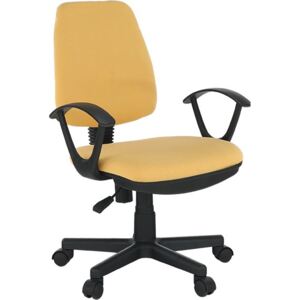 Tempo Kondela Kancelářská židle, žlutá, COLBY