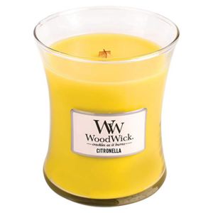 WoodWick - vonná svíčka Citronela 275g (Citronella. Naprosto svěží a přesto klasická vůně citrónu.)