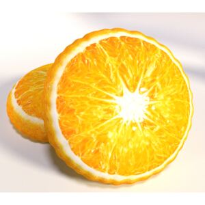 3D Polštářek Pomeranč