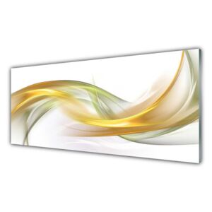 E-shop24, 100 x 50 cm, 1S - 114891394, Obraz na skle - Abstrakt žlutý 100 x 50 cm