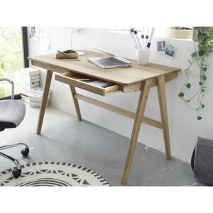 Dřevěný psací stůl DELIA dub sukatý