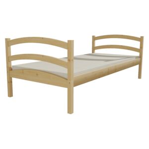 Dětská postel DP 006 70 x 160 cm surové dřevo