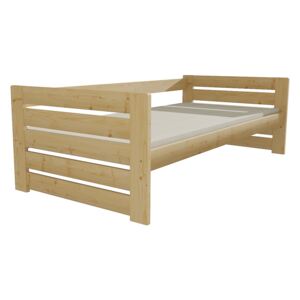 Dětská postel DP 030 80 x 160 cm surové dřevo