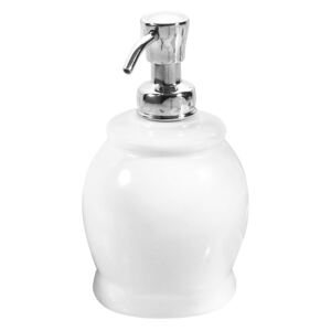 Bílý dávkovač na mýdlo iDesign York, 440 ml