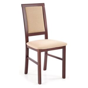 Halmar Jídelní židle Sylwek BIS 1, tmavý ořech / inari 45