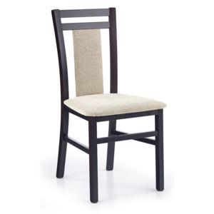 Halmar Hubert8 - Dřevěná jídelní židle 45x51x90cm - wenge