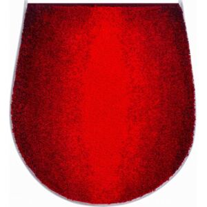 Koupelnová předložka Grund Moon 1022 | červená Typ: 47x50 cm Víko