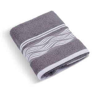 Bellatex Froté ručník kolekce Vlnka šedý