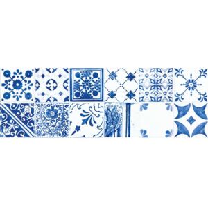 Rako Majolika WARVE146 dekor 19,8x59,8 modrá