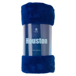 Deka z mikrovlákna HOUSTON modrá 150x200 cm Essex