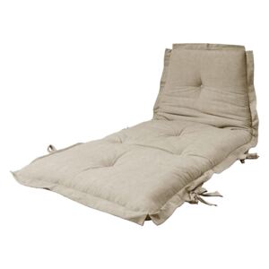 Variabilní futon Karup Design Sit & Sleep Linen Beige, 80 x 200 cm