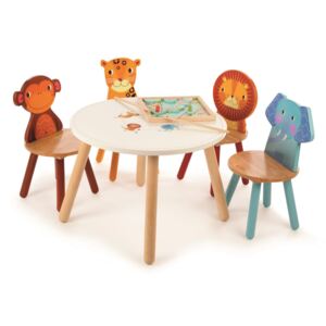 Tidlo Dřevěný stůl Animal (Rozměry: 60x43 cm. Věk: 3+.)
